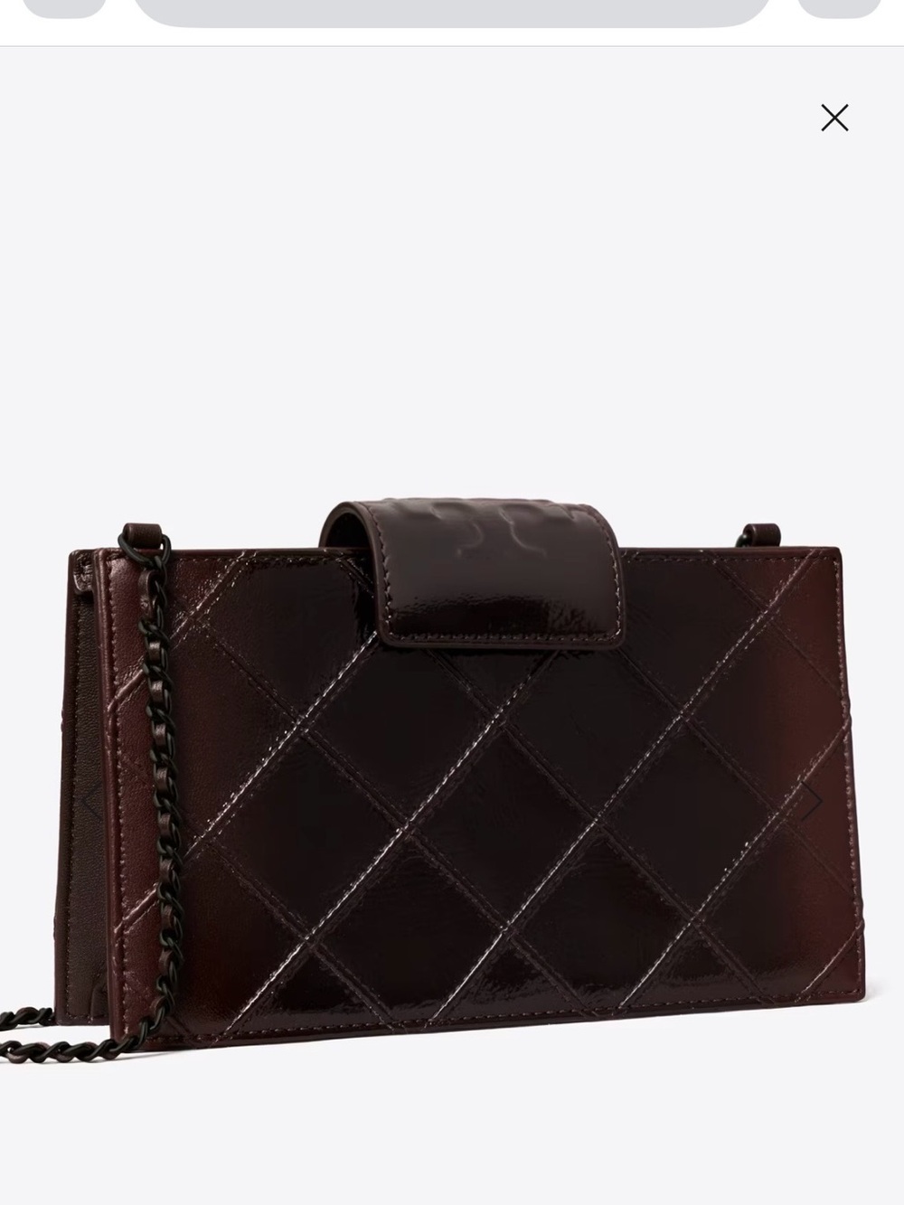 Authentic Tory Burch Mini Fleming Crossbody Bag